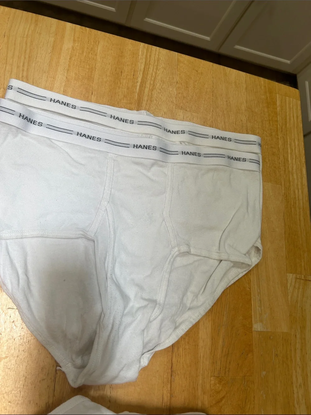 Hanes Men's White Comfort Flex 2XL/TG Briefs- 6 Pack